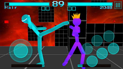 Stickman Fighting: Neon Warriors  screenshots 8