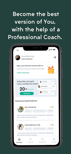 Android application RUYA Coaching screenshort