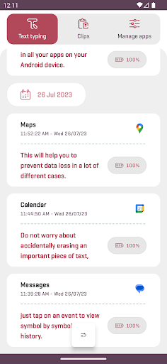 Type Keeper - Your keylogger Screen 2