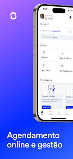 Android application Quaddro: Agenda e Gestão screenshort