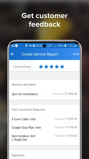 Zoho FSM Screen 2