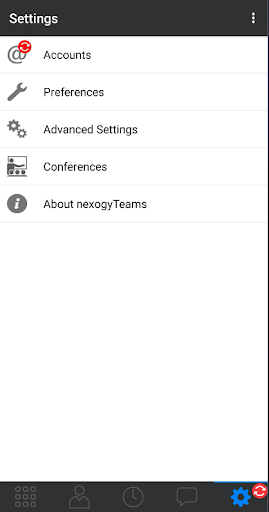 nexogy Teams Screen 2