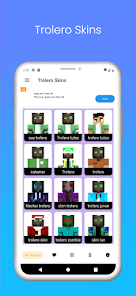 Trolero Skins for Minecraft 1.0 APK + Mod (Free purchase) for Android