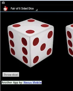2 Dice Roller - 6 sided