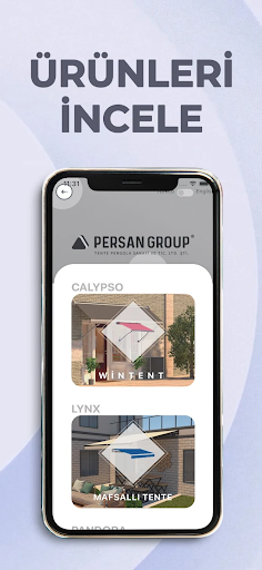 Persan Group App Screen 3