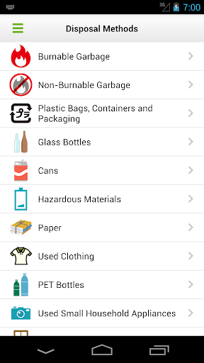 Higashi-Murayama City Garbage Screen 3