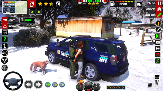 US Police Game: Cop Car Games