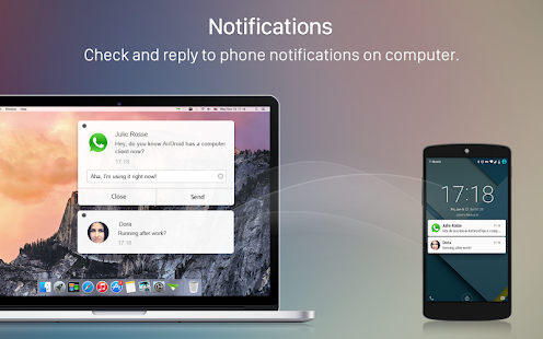 AirDroid: Fernzugriff/Dateien Screenshot