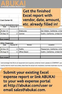 Expense Reports, Receipts with 5