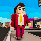 Virtual Blocky Life Simple Town 3D New Game 2020 icon