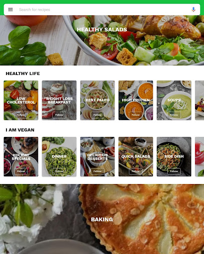 Screenshot of Portuguese Recipes
