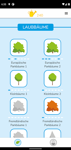 Android application Botanica screenshort