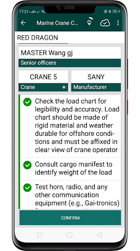 arl Marine Crane Survey Screen 3
