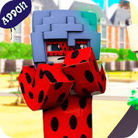Noir LadyBug Mod pour Minecraft PE