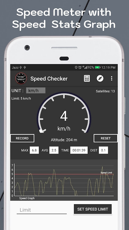 Speed Meter Over Speed Check - 1.8.0 - (Android)