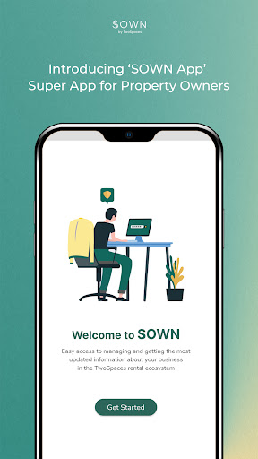 Android application SOWN by TwoSpaces screenshort