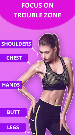 Android application Women Workout at Home screenshort