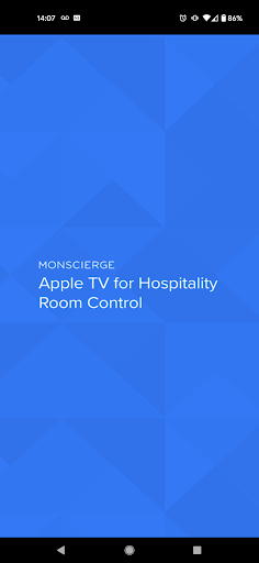 Android application Hospitality TV Manager screenshort