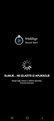 Weddings Record Team Screenshot