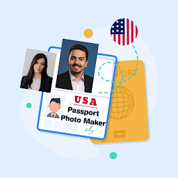 图标图片“USA Passport Size Photo Maker”