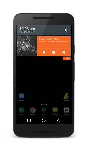 Froster Music Player Screen 3