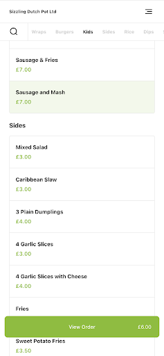 Sizzling Dutch Pot Ltd Screen 3