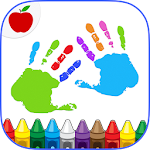 Cover Image of Download Kids Finger Painting Coloring  APK