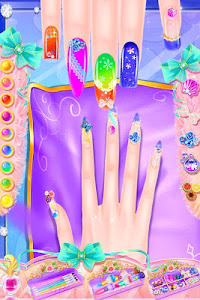 Fashion Nail Art - Salon Game poster 2