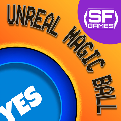 Unreal Magic Ball logo