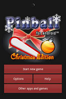 screenshot of Pinball XMas Edition