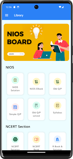 Android application NIOS Study Material screenshort
