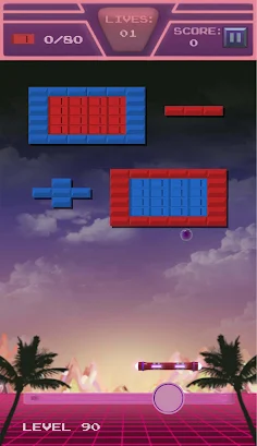 Brick Breaker Arcade Worlds - Screenshot 2