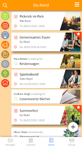 Android application Du-Nord screenshort