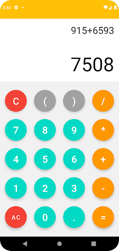 CALCULATOR Screen 3