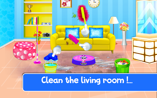 Clean Up - Cleaning Girls Games