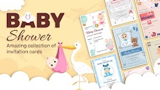 Baby Shower Invitation Cardのおすすめ画像1
