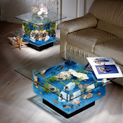 Aquarium Table Design