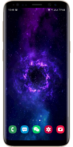 Android application Space HD Live Wallpaper screenshort