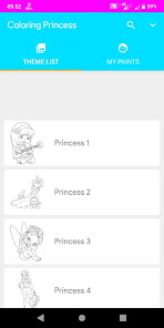 Coloring Princess 1.0.0 APK + Mod (Free purchase) for Android