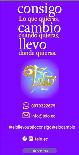 Android application TeloEc screenshort