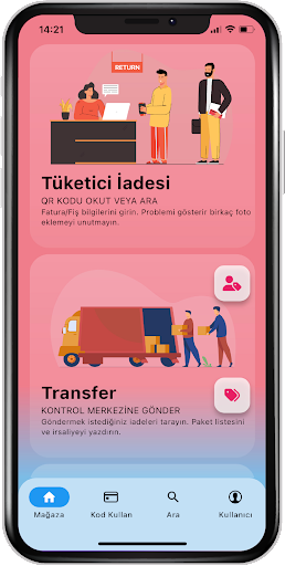 Android application Fgor Business screenshort
