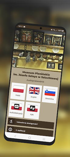 Android application MNS Muzeum Pienińskie screenshort