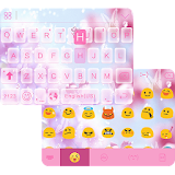 Pink Butterfly iKeyboard Theme icon