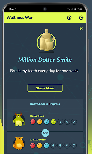 Wellness War Screen 2