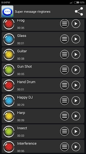 Super Message Ringtones Screen 3