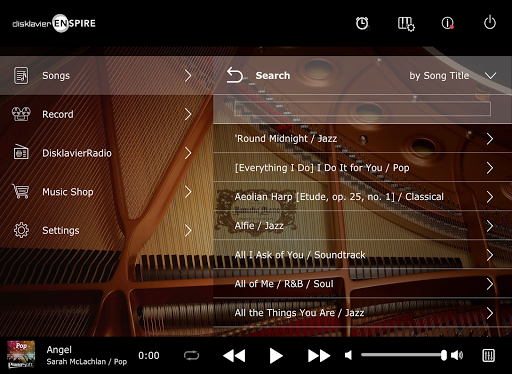 Screenshot of ENSPIRE Controller