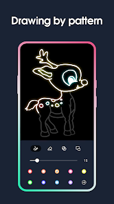 Captura de Pantalla 3 Dibujo de resplandor android