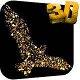 Golden Bird 3D Video LWP icon
