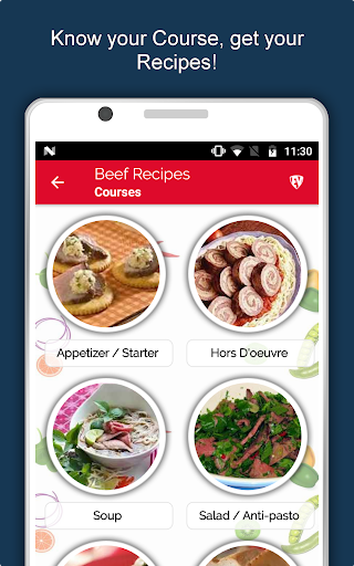 Screenshot of All Beef Recipes Offline Book