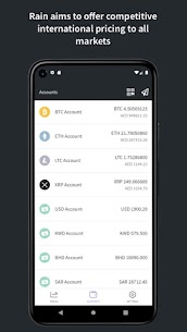 Rain Buy & Sell Bitcoin v2.4.6 APK (MOD, Premium Unlocked) Free For Android 3